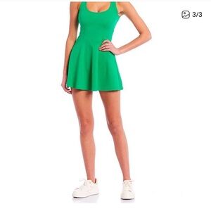 Gianni Bini Vibrant Tennis Green Dress